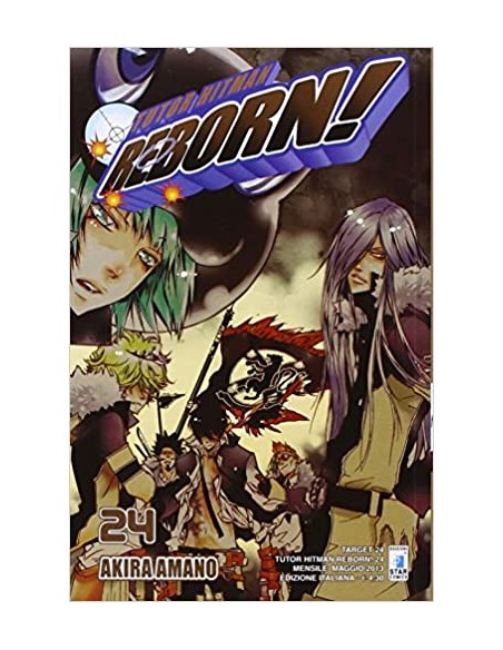 TUTOR HITMAN REBORN 24 - (DI 42) - TARGET 24