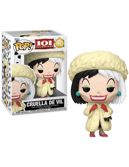 DISNEY: 101 DALMATIANS - CRUELLA DE VIL - POP 1663
