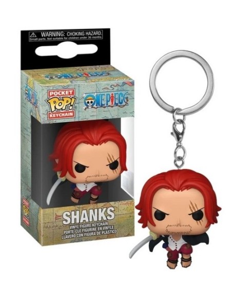 ONE PIECE S13 - SHANKS - POCKET POP KEYCHAIN
