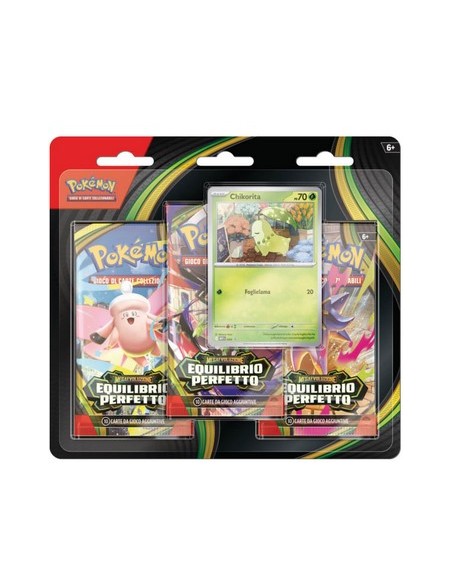 POKEMON MEGAEVOLUZIONE EQUILIBRIO PERFETTO - BLISTER 3 BUSTINE (ITA)