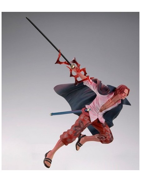 ONE PIECE - BATTLE RECORD COLLECTION - SHANKS SPECIAL VERSION - STATUA 17CM