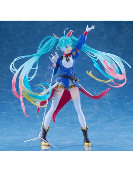 GUNDAM X MIKU - BANPRESTO EVOLVE - HATSUNE MIKU - STATUA 21CM