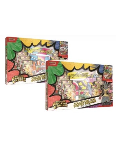 POKEMON COLLEZIONE CON POSTER PREMIUM DI MEGA...