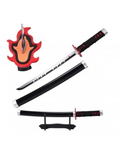 KATANA MINI NERA FUOCO TANJIRO 105 cm - SH666MI.55