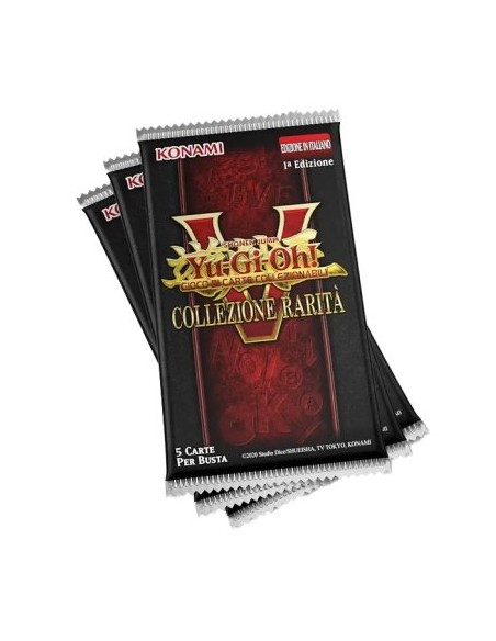 BOX YU-GI-OH! - RARITY COLLECTION 5 - BUSTA (ITA)