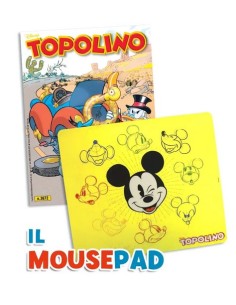 TOPOLINO 3672 CON MOUSEPAD DI TOPOLINO