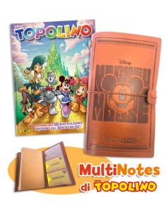 TOPOLINO 3673 CON NOTES IN PELLE DI TOPOLINO