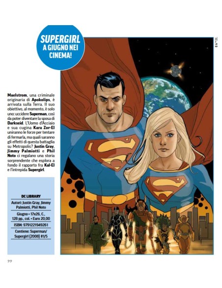 SUPERMAN/SUPERGIRL: MAELSTROM - DC LIBRARY