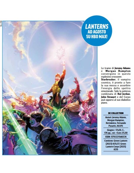 Il CORPO DELLE LANTERNE VERDI VOL. 2 LA SUPREMAZIA DI STARBREAKER - DC COLLECTION