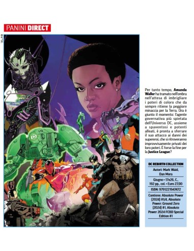 ABSOLUTE POWER: CONTRO IL POTERE ASSOLUTO - DC...