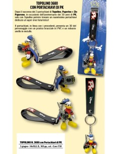 TOPOLINO 3680 CON PORTACHIAVI DI PK