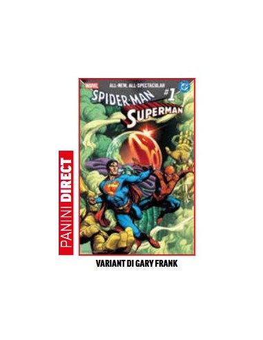 SPIDER-MAN/SUPERMAN 1 VARIANT DI GARY FRANK
