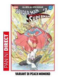 SPIDER-MAN/SUPERMAN 1 VARIANT DI PEACH MOMOKO