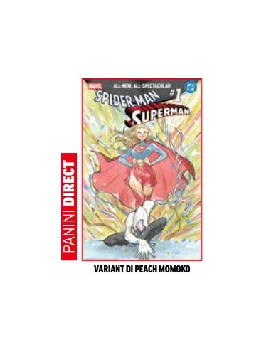 SPIDER-MAN/SUPERMAN 1 VARIANT DI PEACH MOMOKO