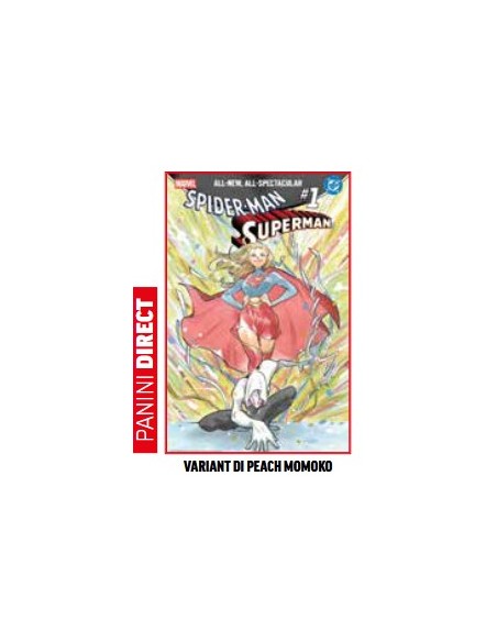 SPIDER-MAN/SUPERMAN 1 VARIANT DI PEACH MOMOKO