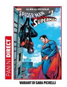 SPIDER-MAN/SUPERMAN 1 VARIANT DI SARA PICHELLI