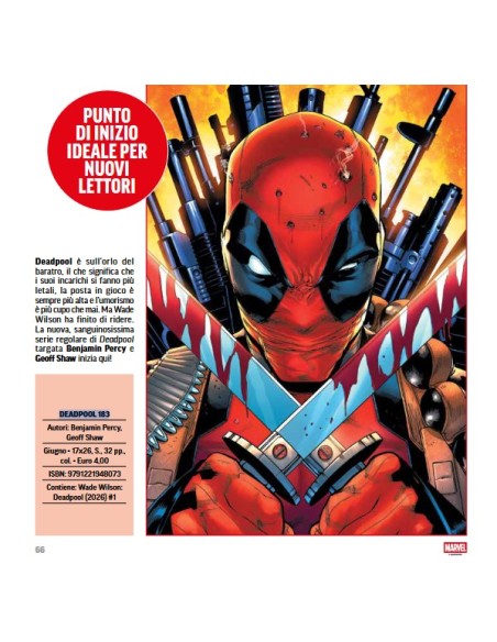 DEADPOOL 183 - WADE WILSON: DEADPOOL 1