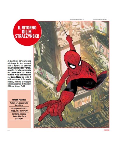 SPIDER-MAN 893 - AMAZING SPIDER-MAN: DIVISI 1...