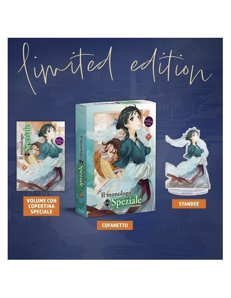IL MONOLOGO DELLA SPEZIALE 9 LIMITED EDITION (contiene il vol. 9 con una speciale sovraccoperta in carta perlata e uno stand in 