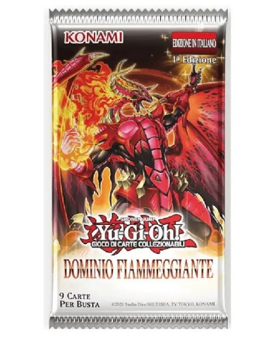 YU-GI-OH! - DOMINIO FIAMMEGGIANTE - BUSTA -...