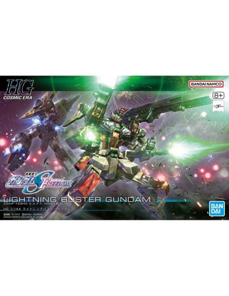 GUNDAM - HIGH GRADE - LIGHTNING BUSTER GUNDAM - MODEL KIT 1/144