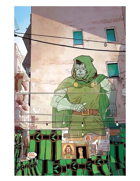 UN MONDO SOTTO DESTINO 8 PANINI DOOMINATION VARIANT EXTRA DI GIUSEPPE CAMUNCOLI - NAPOLI SOTTO DESTINO