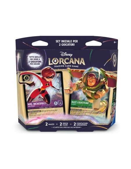 LORCANA - LANDE SCONOSCIUTE - ITA - 2-PLAYER STARTER DECKS - ITA