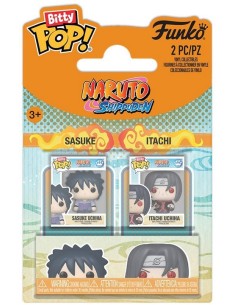 NARUTO - 2-PACK - SASUKE & ITACHI - BITTY POP