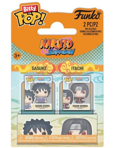NARUTO - BITTY 2-PACK - SASUKE & ITACHI - BITTY...