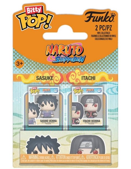 NARUTO - BITTY 2-PACK - SASUKE & ITACHI - BITTY POP