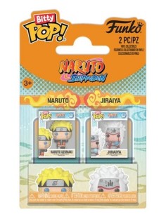 NARUTO - 2-PACK - NARUTO & JIRAIYA - BITTY POP