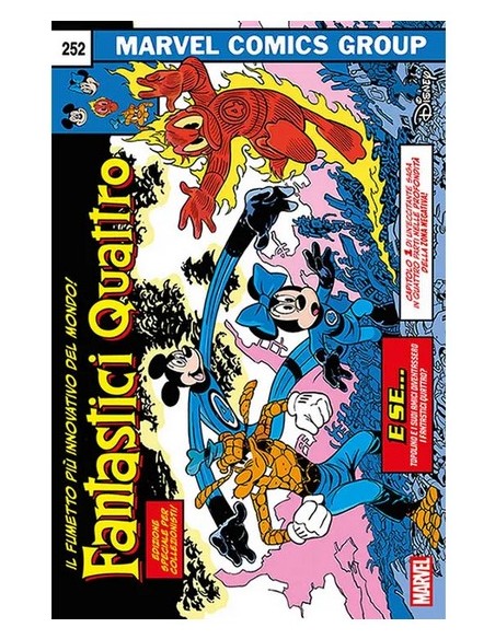 FANTASTICI QUATTRO 473 VARIANT DISNEY WHAT IF? - FANTASTICI QUATTRO 4