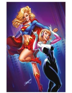 SUPERMAN/SPIDER-MAN 1 VARIANT DI J. SCOTT CAMPBELL - DC...