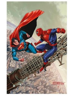 SUPERMAN/SPIDER-MAN 1 VARIANT DI RAFA SANDOVAL - DC...