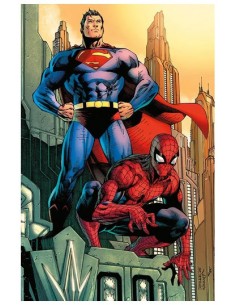 SUPERMAN/SPIDER-MAN 1 VARIANT DI JIM LEE - DC BESTSELLER