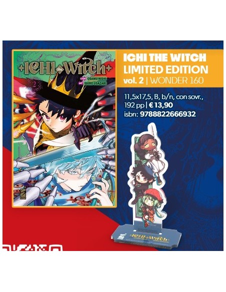 ICHI THE WITCH 2 LIMITED EDITION (contiene: ICHI THE WITCH 2 variant + STANDEE IN ACRILICO)