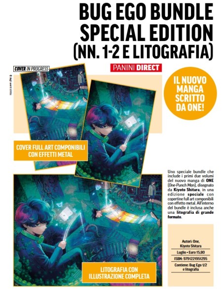 BUG EGO BUNDLE SPECIAL EDITION - (NN. 1-2 E LITOGRAFIA)