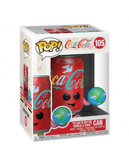 COCA COLA FLOWERY CAN HILLTOP - POP 105