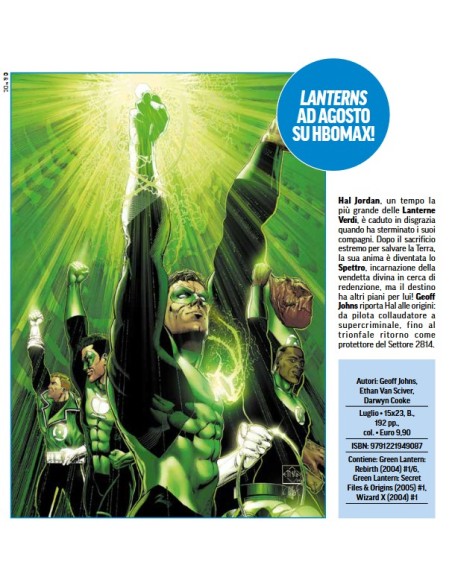 LANTERNA VERDE: RINASCITA - DC POCKET COLLECTION