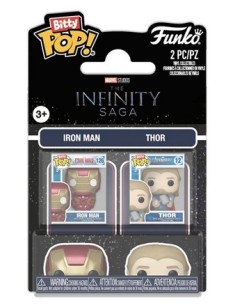 MARVEL - IRON MAN & THOR - BITTY 2-PACK POP