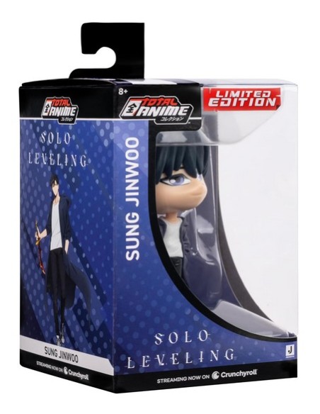 TOTAL ANIME PERSONAGGI KAWAII ARTICOLATI 10 CM SOLO - JINWOO SCATOLA VETRINA
