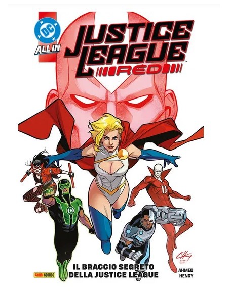 JUSTICE LEAGUE RED: IL BRACCIO SEGRETO DELLA JUSTICE LEAGUE - DC COLLECTION