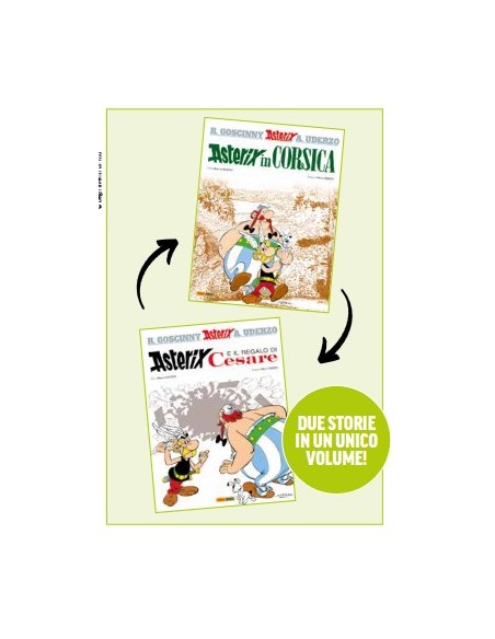 ASTERIX POCKET 4 ASTERIX E IL REGALO DI CESARE/ASTERIX IN CORSICA