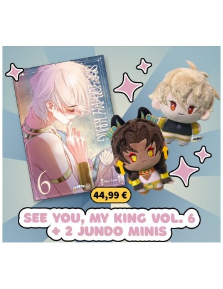 SEE YOU, MY KING 6 BUNDLE (CON 2 JUNDO MINIS - MIMI E ZHANG LI)