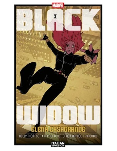 MARVEL ITALIAN INVASION BLACK WIDOW DI ELENA...