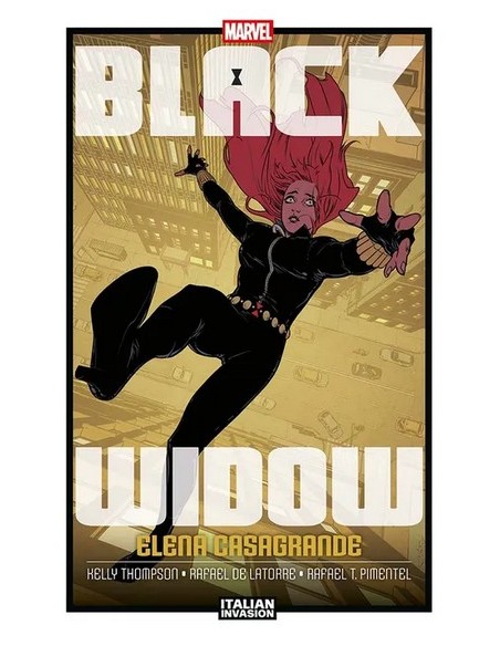 MARVEL ITALIAN INVASION BLACK WIDOW DI ELENA CASAGRANDE