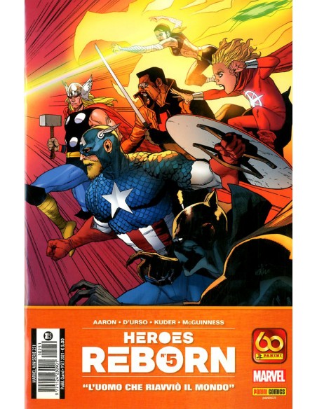HEROES REBORN 5 - MARVEL MINISERIE 251
