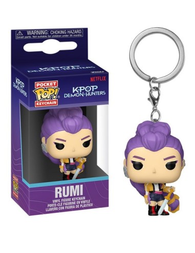 KPOP DEMON HUNTERS - RUMI - POCKET POP KEYCHAIN