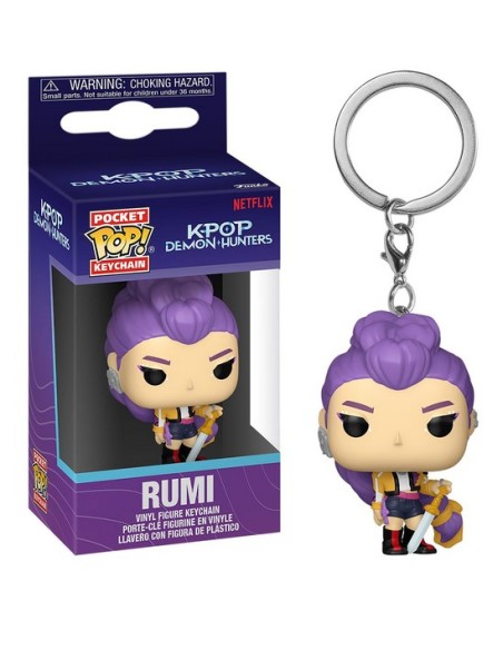 KPOP DEMON HUNTERS - RUMI - POCKET POP KEYCHAIN