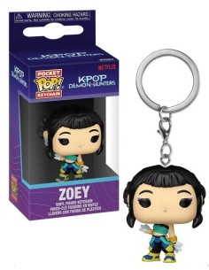 KPOP DEMON HUNTERS - ZOEY - POCKET POP KEYCHAIN